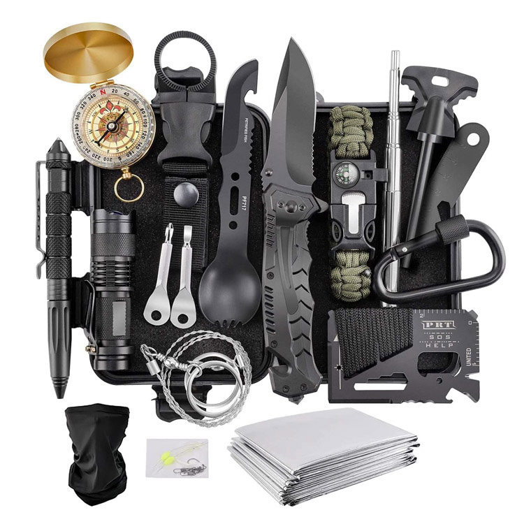 18 Ing 1 Peralatan Perlengkapan Outdoor Kit Survival Darurat