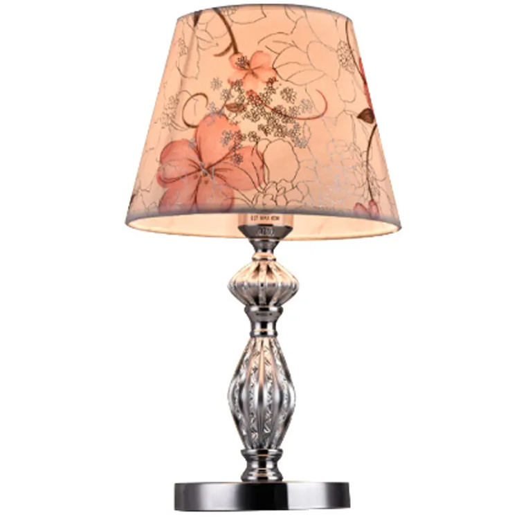 Napa Lampu Meja Kain Mewah Modern Dadi Popularitas ing EU, Amerika Utara & Pasar Dekorasi Omah Timur Tengah