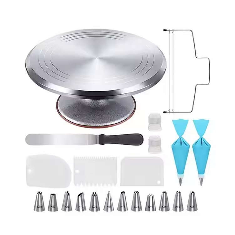 22pcs kit aluminium mandheg baking cake