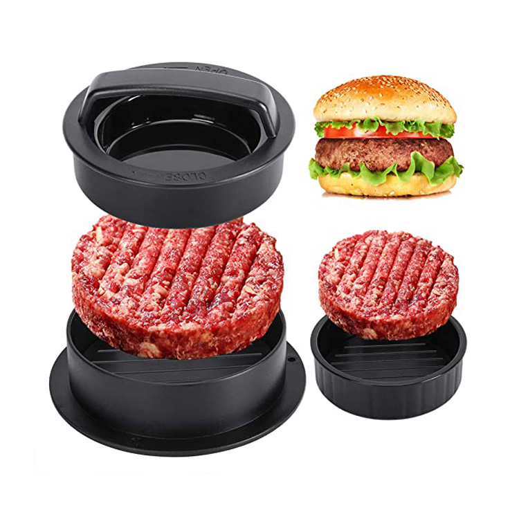 3 ing 1 Stuffed Burger Press Patty Maker Mold