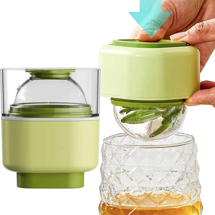 3D ICE Ball Cube pembuat pers cetakan bal