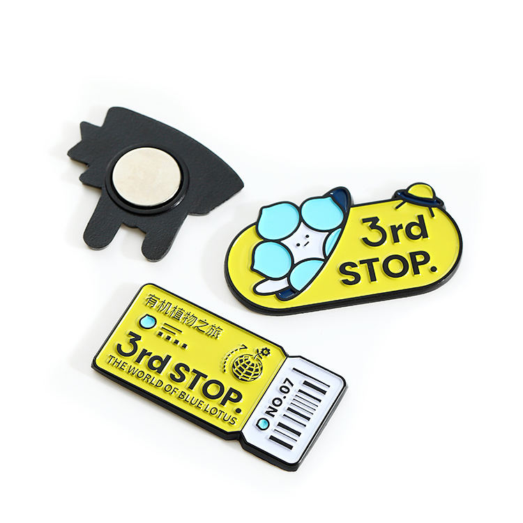 3d USA Cute Souvenir Embossed Magnet Salting Metal khusus