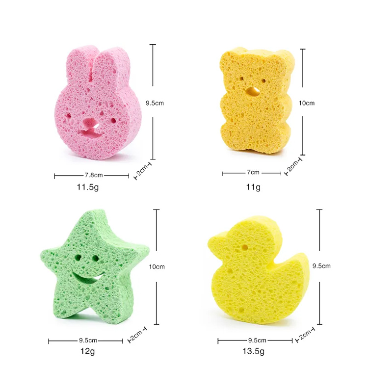 Bayi adus cuci sponge bathah kanggo andhuk adus scrubber