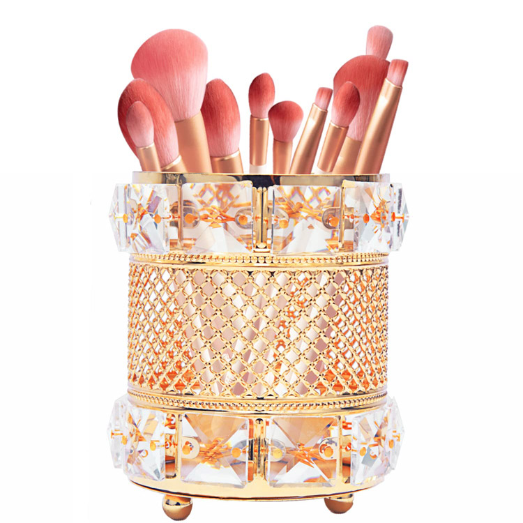 Crystal Flawless Kosmetik Makeup Brush Holder