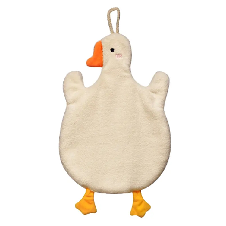 Logo Custom Bebek Putih Tangan Swan