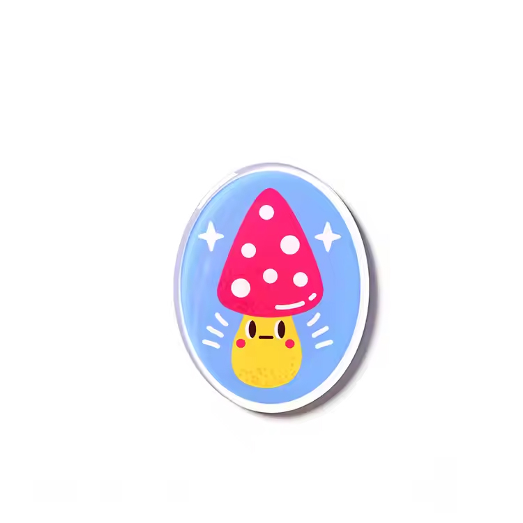 Kartun Cute Anime Pricy Acrylic EPOXY FLID MAGNET