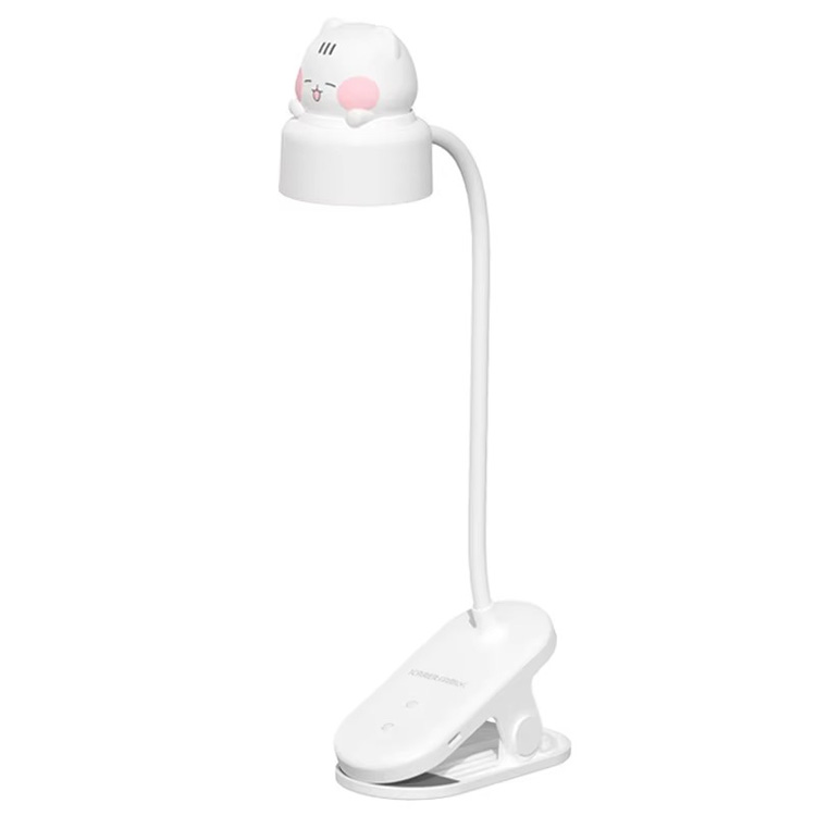 Cute Night Light Clip Reading Study Light Lampu Meja Apik