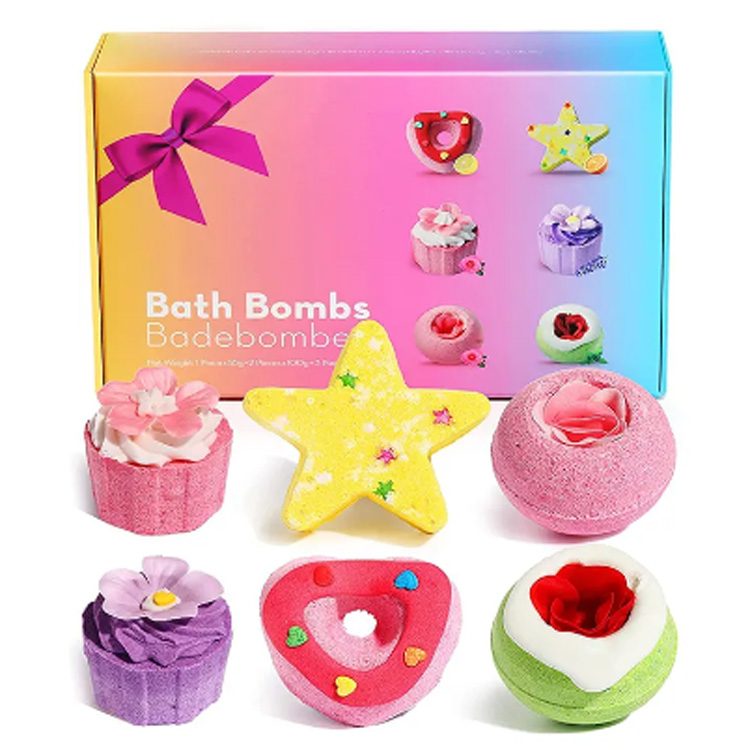 Kamar Mandi Kulawarga Cupcake Cute Fizzy Bath Bom