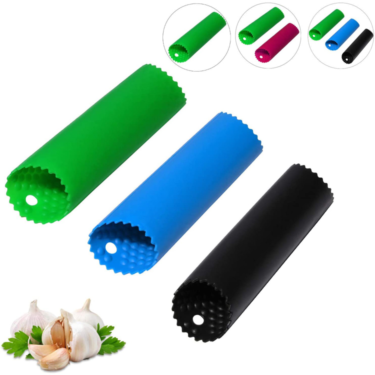 Kitchen Roller Peeling Tube Silicone Bawang Putih Peeler