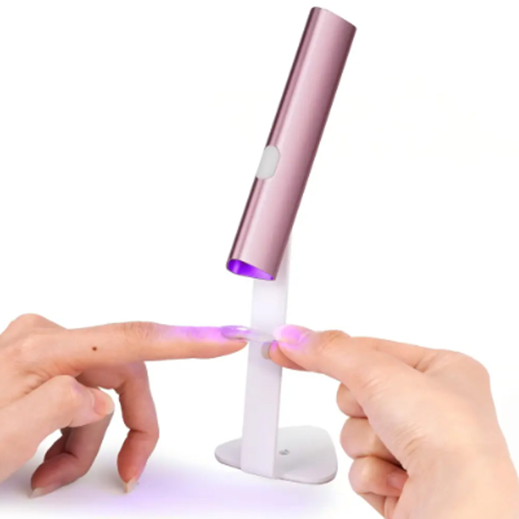 Pen manicur Pen mini UV nganggo kuku lem lamp