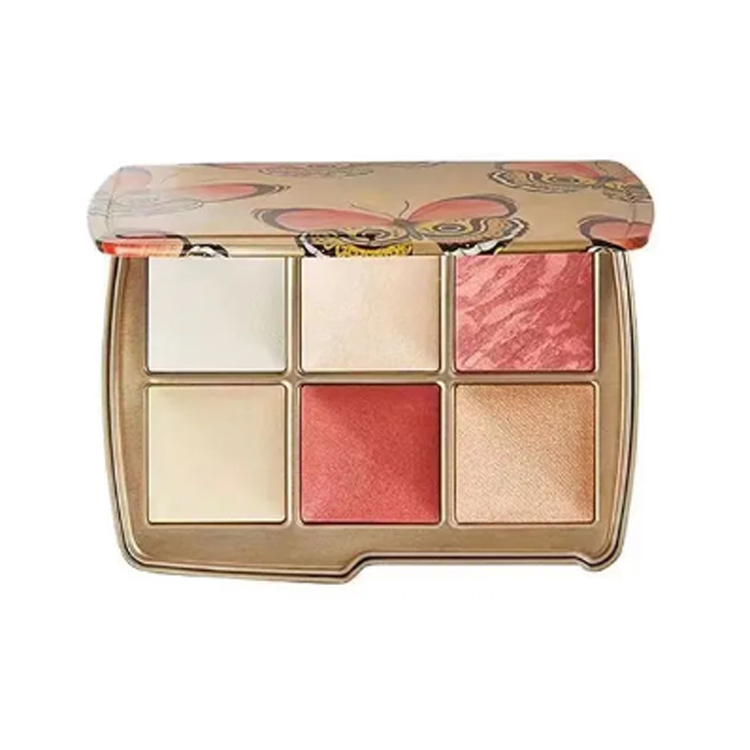 Dandanan 6 warna anti banyu pigmen dhuwur pigmen eyeshadow Palette