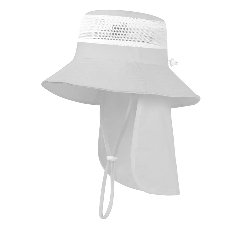 Mesh Gauze Shawl Sunscreen Visor luwed topi ember