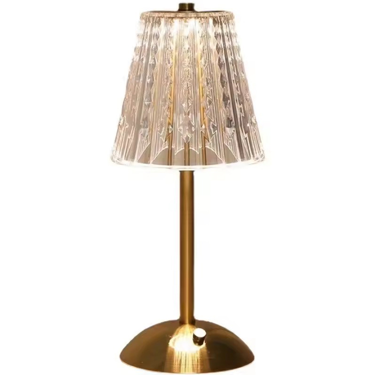 Modern Crystal Ambiance Dekorasi Romantic Tabel Lamp