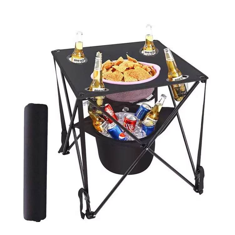 Tabel lempitan wesi sing modern kanggo bar omah ruangan