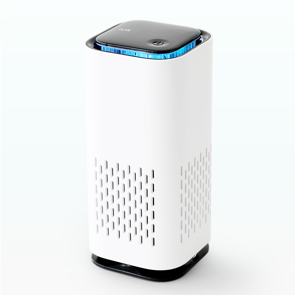 Ion Negatif USB Ngisi Daya Mobil Mini Portable Air Purifier