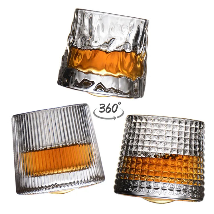 Mesin wiski gaya lawas Tumbler Rocks Bar Glass