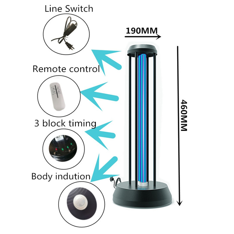 Ozon Desinfeksi UV Kuman Lampu