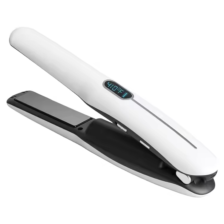 Rambut Rambut 2-In-1 portable lan wesi tanpa kabel lan Wesi Curling