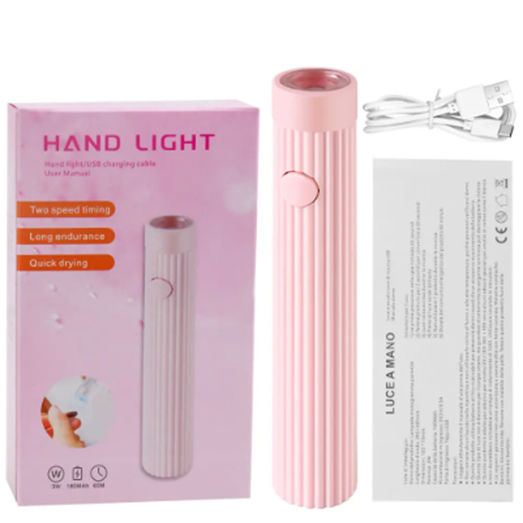 Lampu Mini Portable UV LED Seni Hande Hands