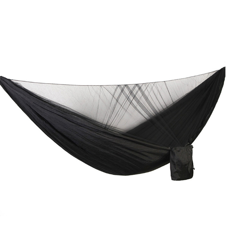 Set poliester portable net lan nilon hammock set