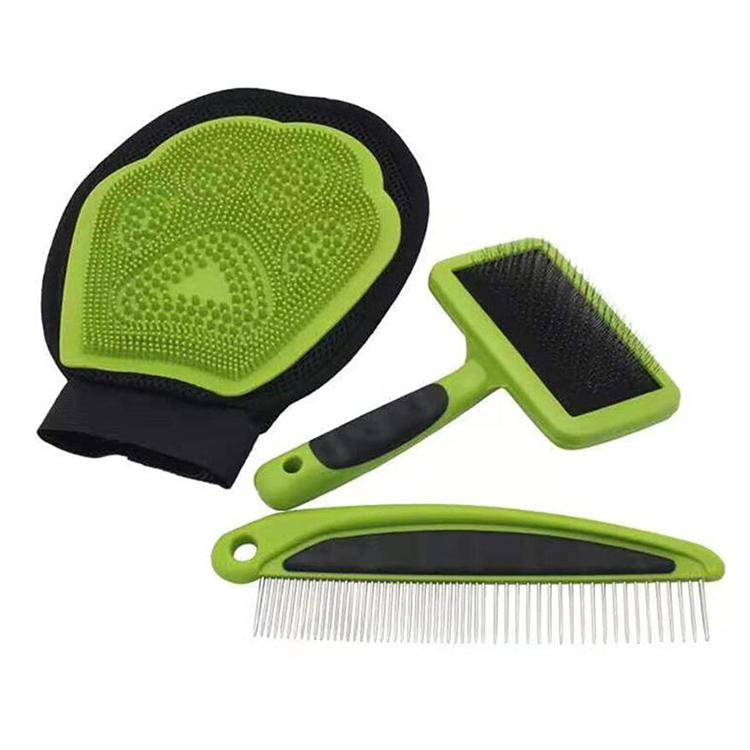 Profesional Dog Grooming Brush Tool Pet Bath Kit