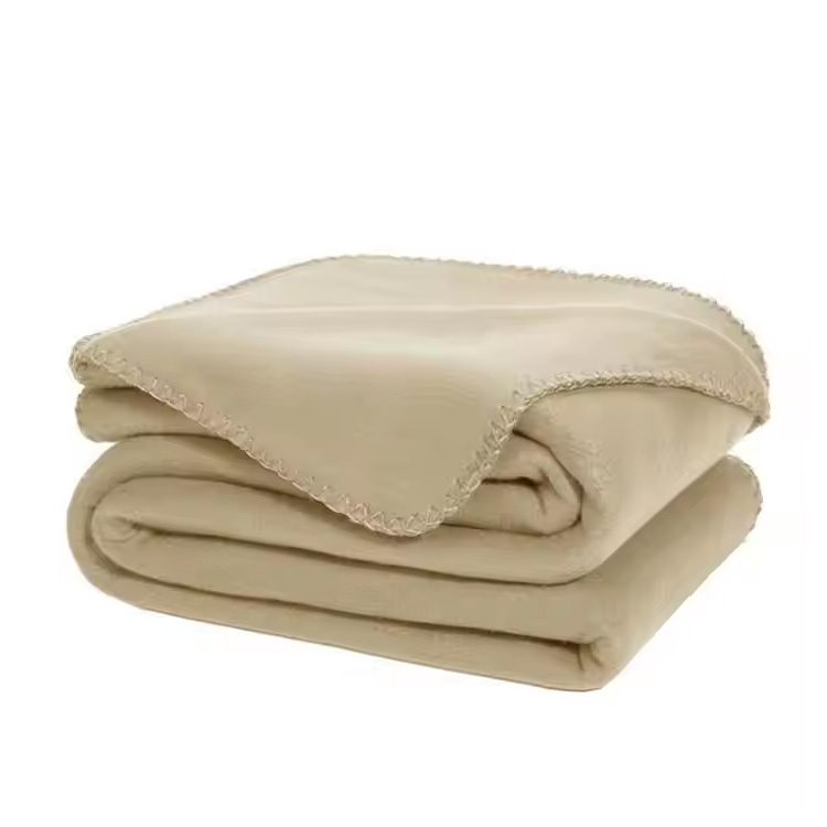 Promosi Werna Loncong Wit-witan Fleece Fleece Throw Blanket