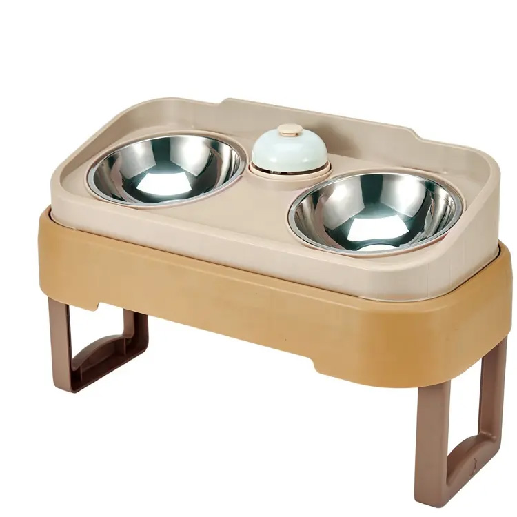 Bowl Feeder Kemah Kemara Kucing Kucing Feeder
