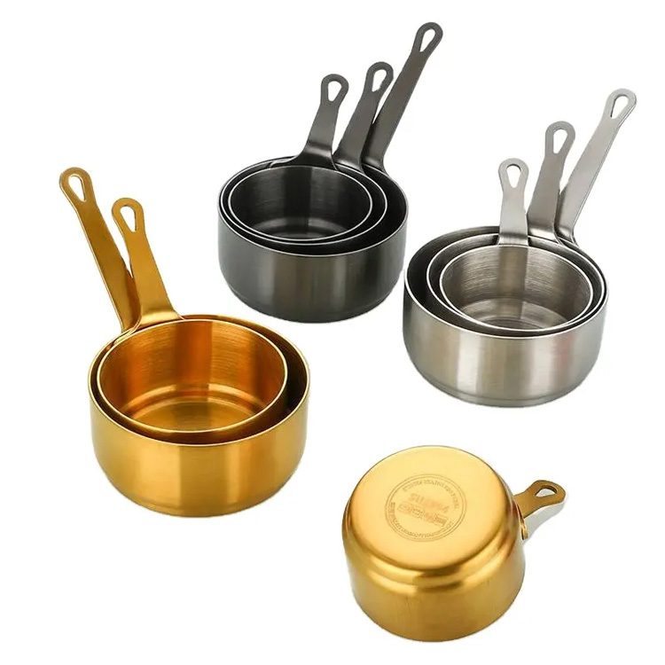 Stainless Steel 304 Metal Dipauce Mini Mini 3pcs Cup Saos