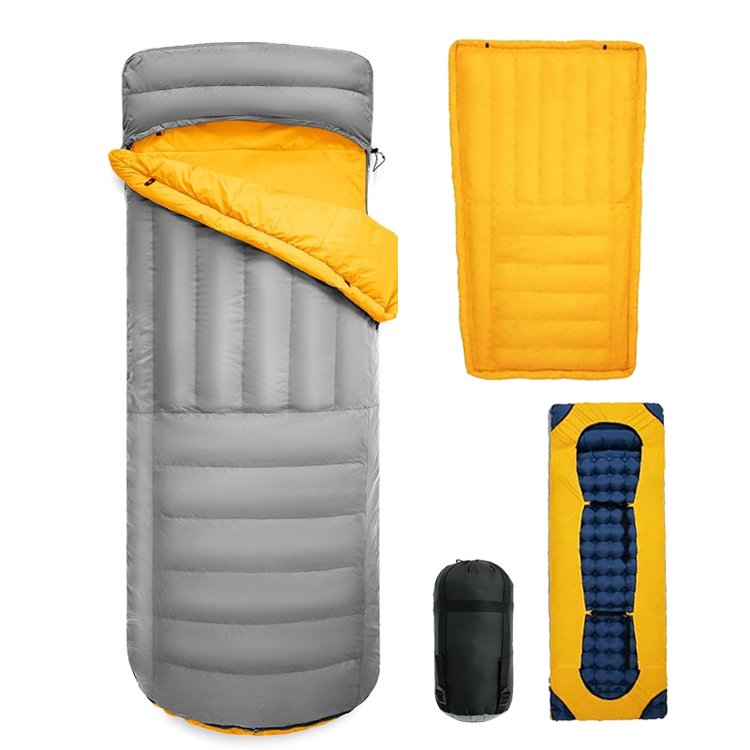 Ultrrtrtrtrtralight Down Camping Blanket Duck Sleeping Pad