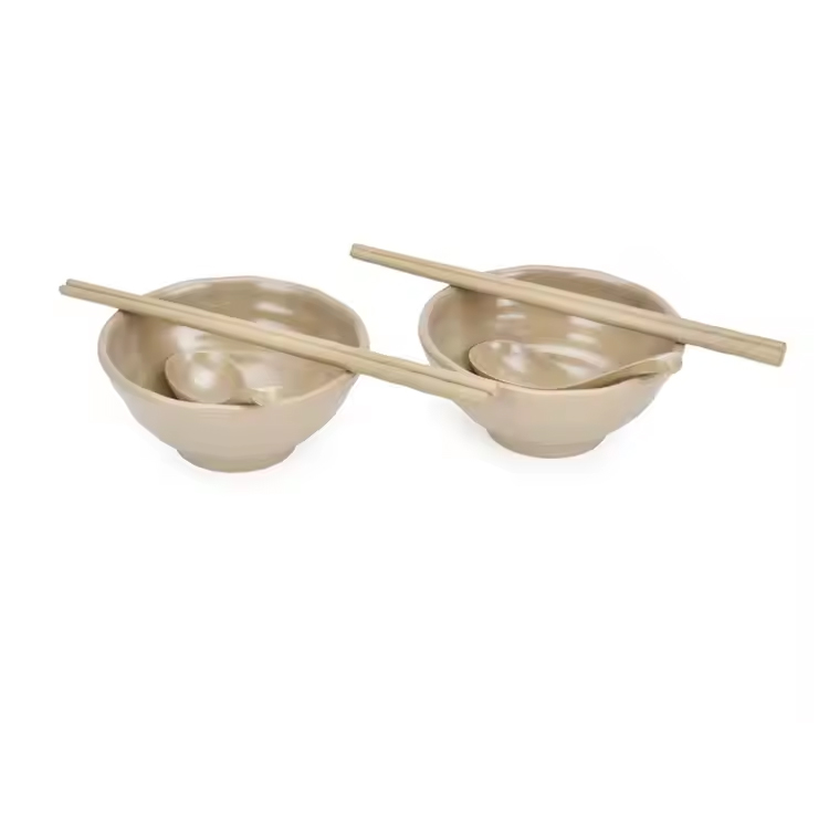 Set Mewah Dua Desain Khusus Dinnerware Setel