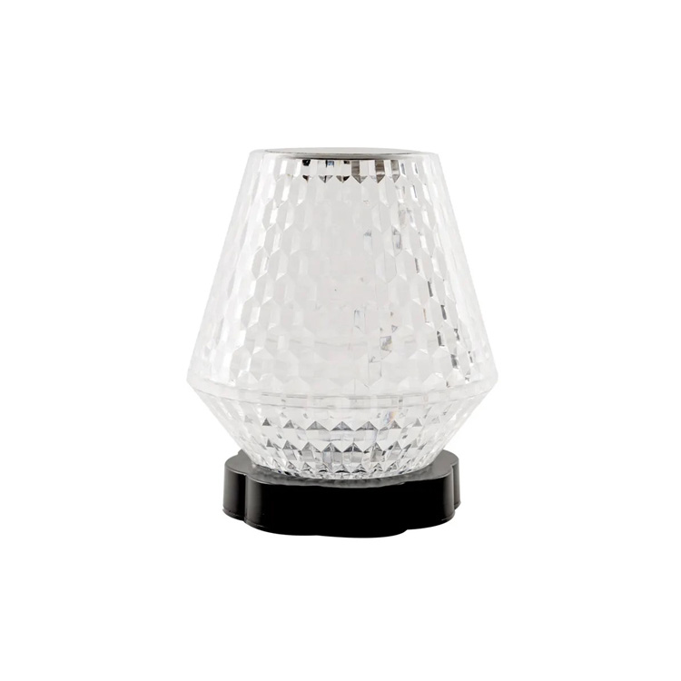 USB LED Wine Glass Shape Crystal Atmosphere Lampu Meja