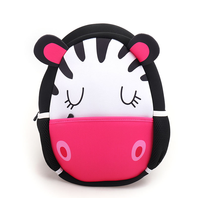 Zebra Neoprene Backpack Kanggo Anak